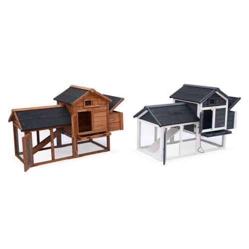 Alice's Garden - Poulailler avec Enclos - Anthracite - Le jardin d'Alice