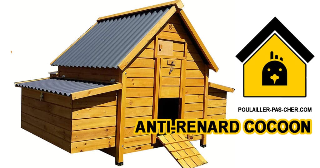 Poulailler anti-renard Cocoon