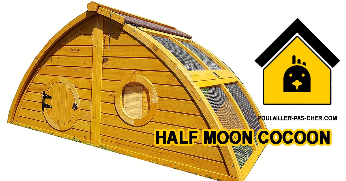 Le poulailler Half moon de Cocoon