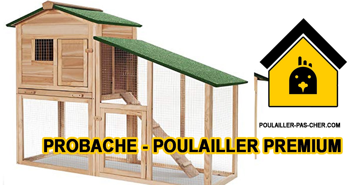 Probache - Poulailler Premium Bois