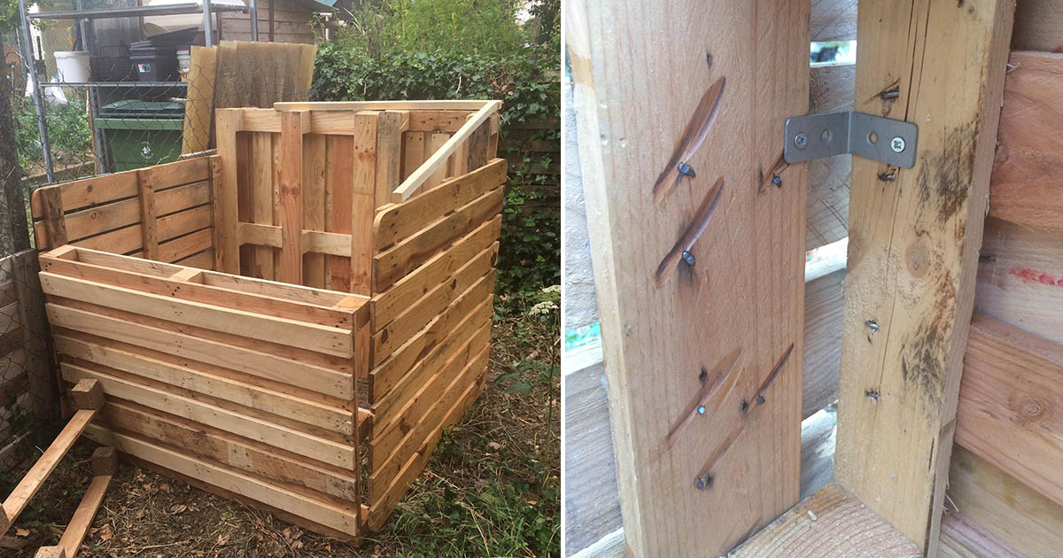 assemblage des palettes