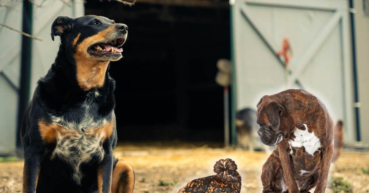 Quelles sont les races de chiens à éviter si vous avez des poules